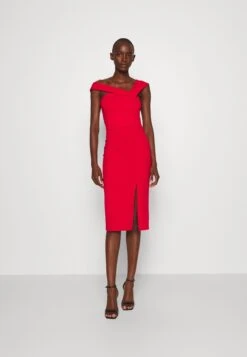 Delila Strap Midi - Etui-Jurk - Red