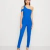 Wal G Angela Cut Out- Jumpsuit - Electric Blue