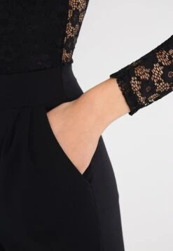 Wal G Blake Long Sleeve - Jumpsuit - Black -Wal G 062ec6a6fa65479a892ed2dc2f2bc29c