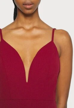 Wal G Vincent Skater Dress - Jerseyjurk - Wine -Wal G 08434ccccd8c4e42ac8bc1d99ead0dfc scaled