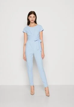 Wal G Archy Bow - Jumpsuit - Sky Blue