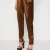 Wal G Charlie Trouser - Broek - Chocolate Brown