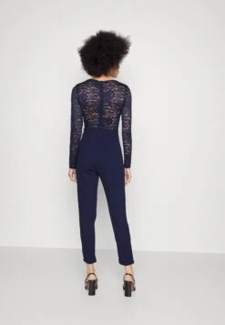 Wal G Blake Long Sleeve - Jumpsuit - Navy Blue -Wal G 0c72a3a2a8c543f08483e12323b11384 scaled