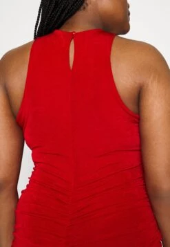 Missy Knot Midi Plus Size - Jurk - Red -Wal G 0e334e50f1044762a7b8fb37f27201a4 scaled
