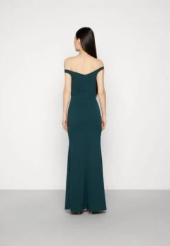 Wal G Kia Off The Shoulder Maxi Dress - Galajurk - Forest Green -Wal G 0f3b60f7d11c485a846dfcd6dcb57b20 scaled