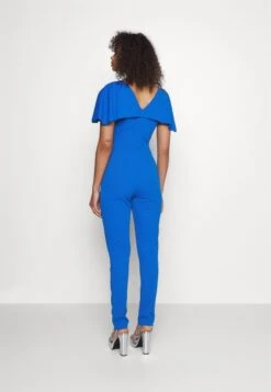 Liyavi Cape Sleeve- Jumpsuit - Electric Blue 9 Liyavi Cape Sleeve- Jumpsuit - Electric Blue -Wal G 110f8de06a4142ef8d4d330ea6e0b6f6 scaled