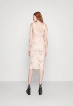 Wal G Wedding Alma V Neck Midi - Jerseyjurk - Light Pink -Wal G 118a39927d894733b125b7b12b1e041b scaled