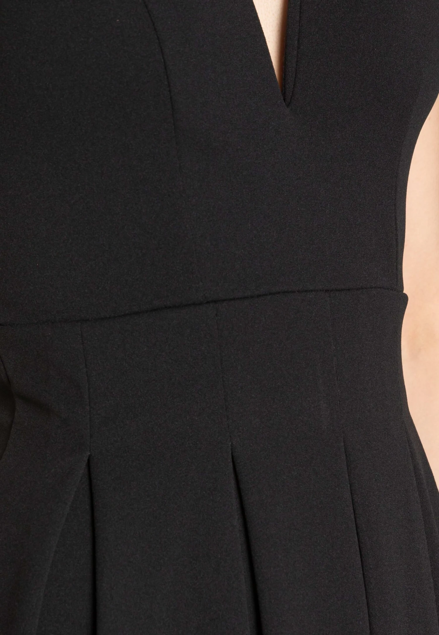 Wal G Pleated Fit And Flare - Cocktailjurk - Black 5 Wal G Pleated Fit And Flare - Cocktailjurk - Black - Afbeelding 5