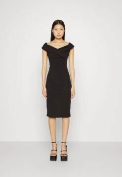 Wal G Zara Midi Dress - Cocktailjurk - Black