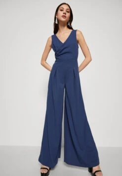 Wal G Sabrina Wide Leg - Jumpsuit - Denim Blue -Wal G 17ccff3cf1b54c8995a31eeccd3b4a1e scaled