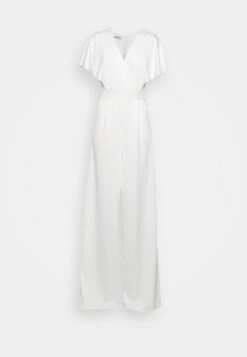 Wedding Betty V Neck Wrap - Jumpsuit - White -Wal G 18b6982c840c4d01b3c6279a88aa371a scaled