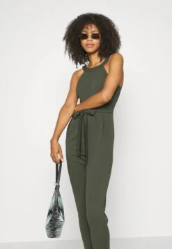 Wal G Jimmy Tie Back - Jumpsuit - Khaki Green -Wal G 18f5e1c797084f6b9d78eaa8f28cb7e0 scaled