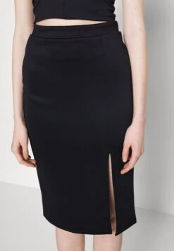 Wal G Valentines Heart Midi Skirt - Kokerrok - Black -Wal G 1abbe925220b4b4f84f1fa35cd7fd323 scaled