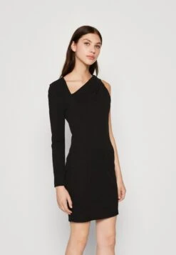 Wal G Mila Asymmetric Mini - Cocktailjurk - Black