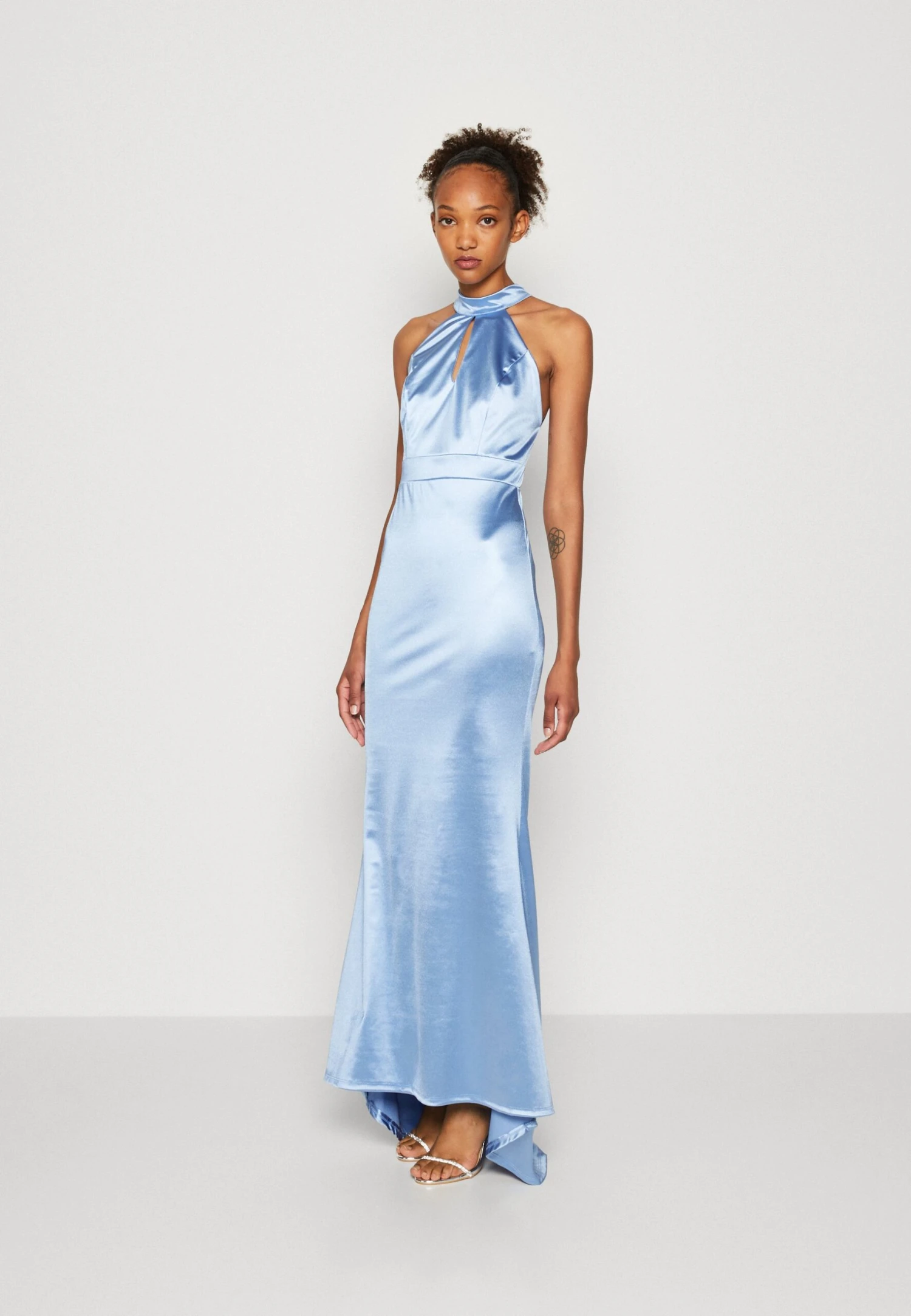 Wal G Amal Strappy Back - Galajurk - Dusty Blue 1 Wal G Amal Strappy Back - Galajurk - Dusty Blue