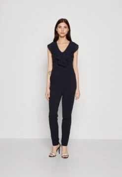 Wal G Priya Ruffle - Jumpsuit - Navy Blue
