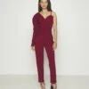 Ciaramin One Sleeve - Jumpsuit - Berry Wine