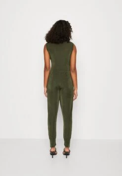 Wal G Ronny Slough Neck - Jumpsuit - Olive Green -Wal G 1e7838ec40f946378ac4e9326475c73d scaled