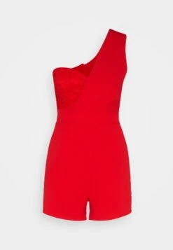 Wal G Lula One Shoulder - Jumpsuit - Red -Wal G 1eb67d649cf74826a9c77a9294da2df9 scaled