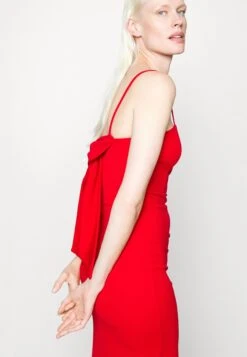 Jessi Bow Tie- Jurk - Red -Wal G 241c9a798e9a40ed830575a21b4c7e76 scaled