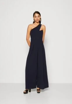 Wal G Eli One Shoulder - Jumpsuit - Navy Blue