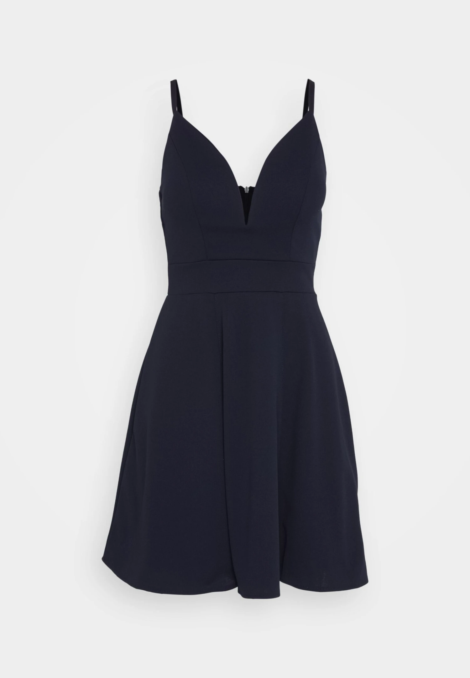 Wal G Vincent Skater Dress - Jerseyjurk - Navy Blue 5 Wal G Vincent Skater Dress - Jerseyjurk - Navy Blue - Afbeelding 5