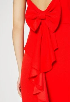 Wal G Sacha Frill Dress - Galajurk - Red -Wal G 2a3cdc0409de4ae396f47c33a05974db scaled