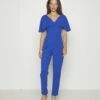 Liyavi Cape Sleeve - Jumpsuit - Electric Blue