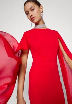 Wal G Holly Sleeve Dress - Cocktailjurk - Red -Wal G 2bbb4aa2c95a428a98e82a31715b76a2 scaled