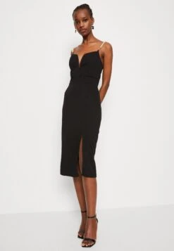 Wal G Valentines Valentina Midi - Jerseyjurk - Black -Wal G 32ab82550e5b41f9a24f8e1cb4633738 scaled