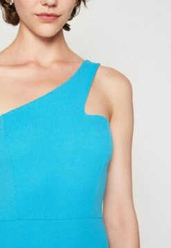 Wal G Meg One Shoulder Midi - Cocktailjurk - Mediterranean Blue -Wal G 337105093f3c4c0583ba23a66fb94c68 scaled
