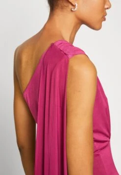 Wal G Cece Cape Sleeve- Jumpsuit - Magenta -Wal G 34c64d21e9264909a6a3f2ba0080b689 scaled