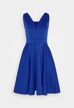 Wal G Muna V Neck Midi - Cocktailjurk - Electric Blue -Wal G 357031e89d074759ba8d6e3005e93f07 scaled