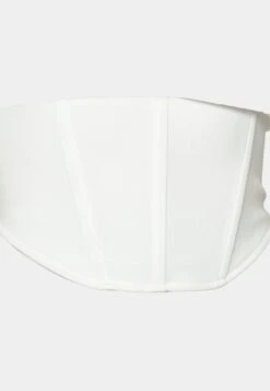 Wal G Hani Corset Top - T-Shirt Basic - White -Wal G 36ffe419c47d419abde31e1589dca72a scaled