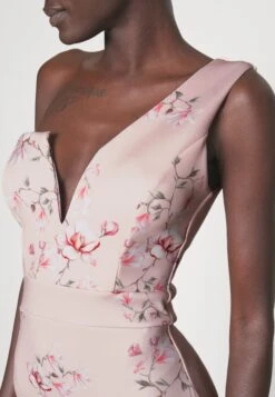 Wedding Gigi One Shoulder Print - Galajurk - Peach -Wal G 3780c8dde1394028b93e810de9f9e492 scaled