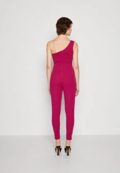 Wal G Rosalita One Shoulder - Jumpsuit - Raspberry -Wal G 3c784c5d085f41199a094170e44f2e20 scaled