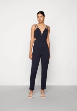 Wal G Nikita Cut Out - Jumpsuit - Navy Blue