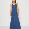 Wal G Aiden Cross Back - Jumpsuit - Denim Blue