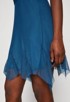 Wal G Dan Mini - Jurk - Dark Teal Blue -Wal G 409065ac5de7413893820b7fd2ae7d1f scaled