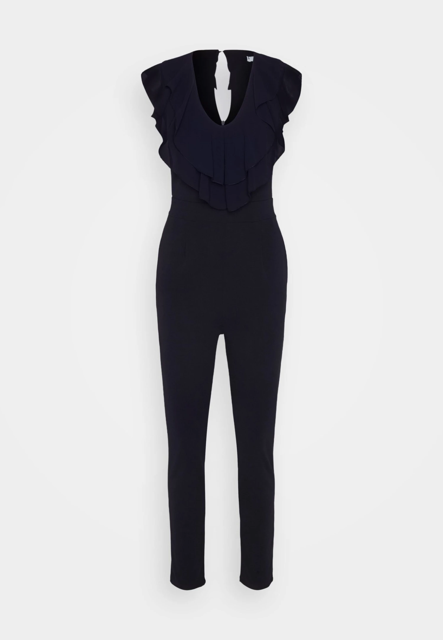 Wal G Priya Ruffle - Jumpsuit - Navy Blue 5 Wal G Priya Ruffle - Jumpsuit - Navy Blue - Afbeelding 5