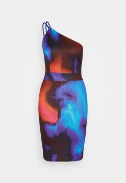 Wal G Vlera Strap Print Midi - Jerseyjurk - Mehrfarbig -Wal G 41e80a41ed55428487625b2334787826 scaled