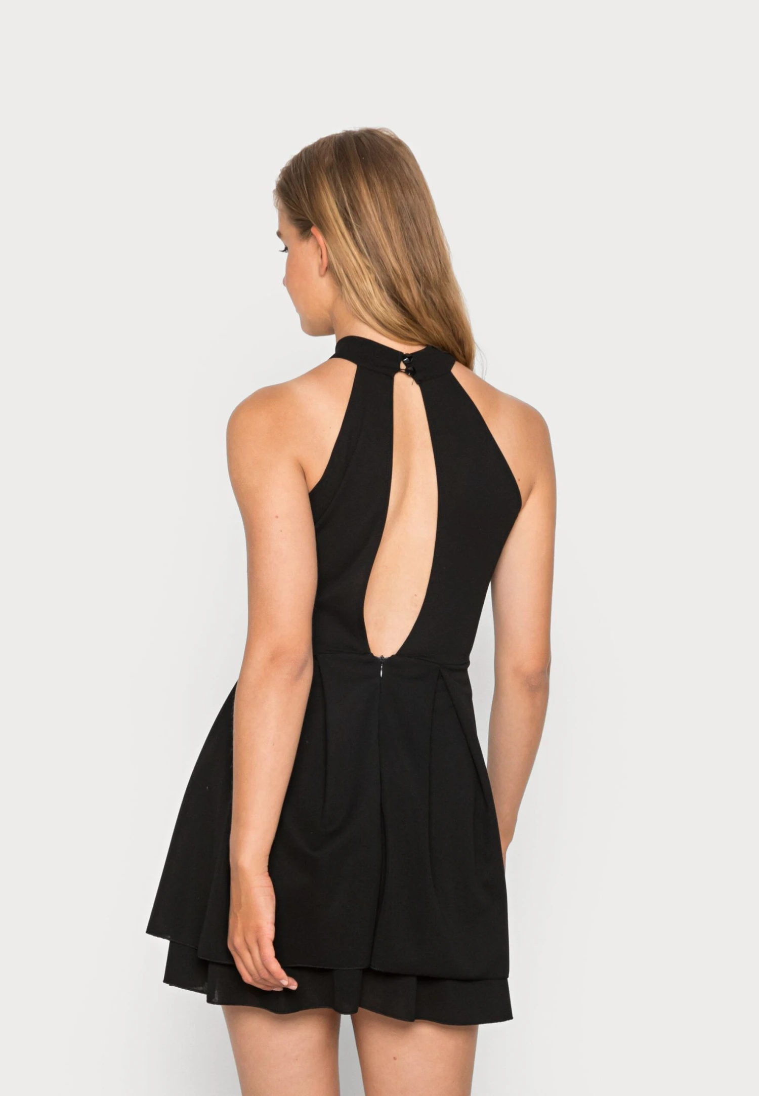 Wal G Cheryl Halter Neck Skater Dress - Jurk - Black 3 Wal G Cheryl Halter Neck Skater Dress - Jurk - Black - Afbeelding 3