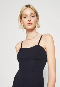 Wal G Danielle Corset - Jerseyjurk - Navy Blue -Wal G 44de5fbc8a354621a4c06938dc7dc644 scaled