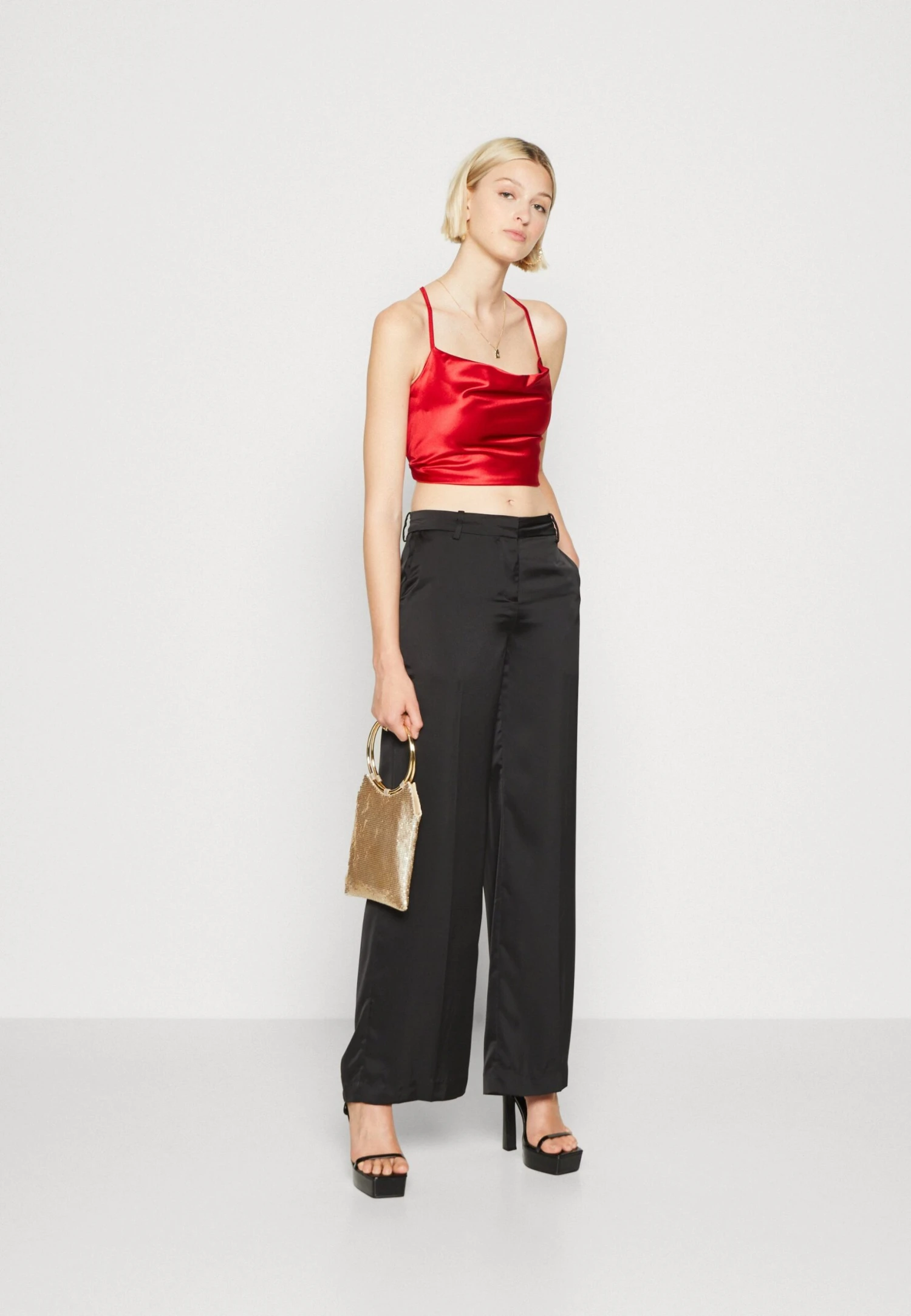 Wal G Milly Strappy - Top - Red 2 Wal G Milly Strappy - Top - Red - Afbeelding 2