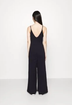 Laney Wide Leg - Jumpsuit - Navy Blue -Wal G 45dfac300d3c4d4fa3fdbe552adb542d scaled