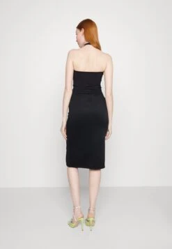 Wal G Valentines Heart Midi Skirt - Kokerrok - Black -Wal G 47a9609993f744a4b8b11857056fc198 scaled