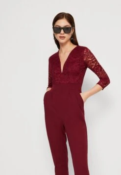 Wal G Lee - Jumpsuit - Wine -Wal G 47e882819baa4e2db1e9bd7577e33d81 scaled