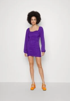 Wal G Bianca Rouched Mini - Cocktailjurk - Purple
