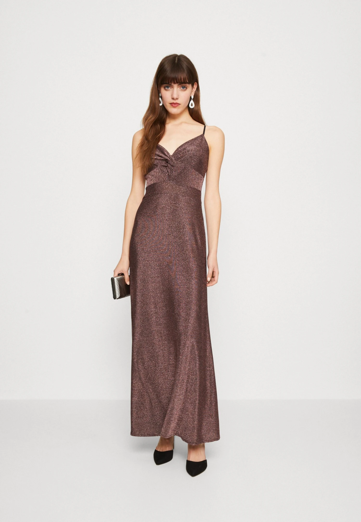 Wal G Swing Maxi - Jerseyjurk - Bronze 2 Wal G Swing Maxi - Jerseyjurk - Bronze - Afbeelding 2