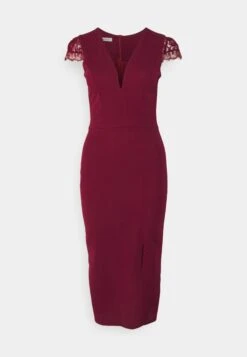 Elizabet Lace Midi - Cocktailjurk - Wine -Wal G 4c50789ea366491185a774fa4f4c09cd scaled